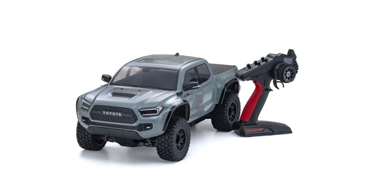 Kyosho 1:10 Scale Radio Controlled Electric Powered 4WD KB10L Series readyset 2021 Toyota Tacoma TRD Pro Lunar Rock