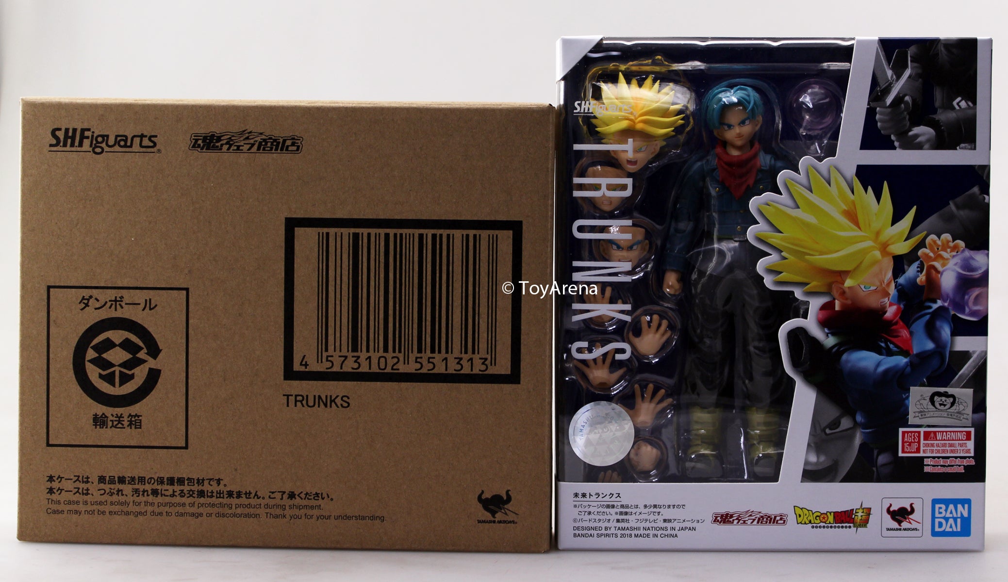 S.H. Figuarts Dragon Ball Super Future Trunks Action Figure (Japan Ver.)