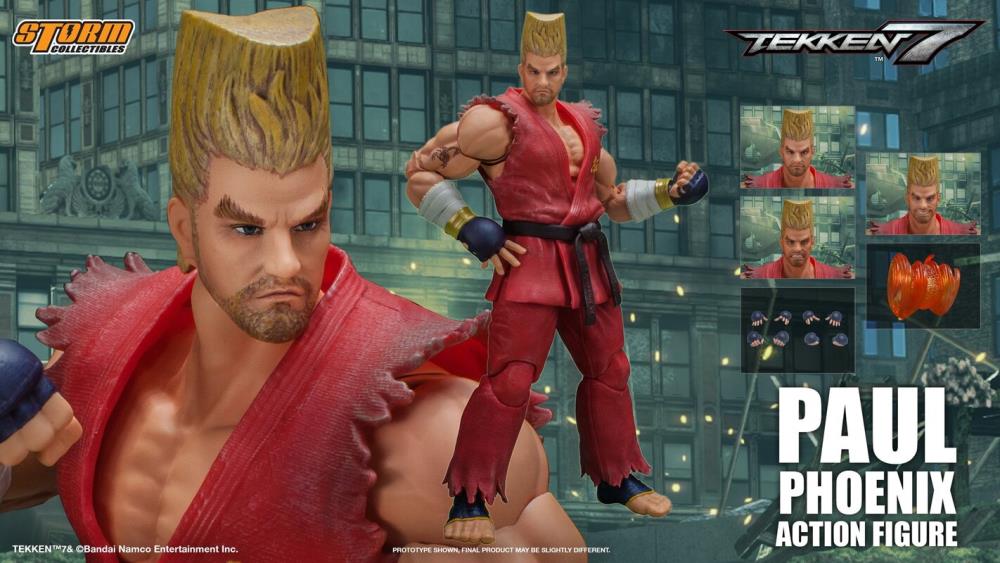 Storm Collectibles 1/12 Tekken 7 Paul Phoenix Action Figure