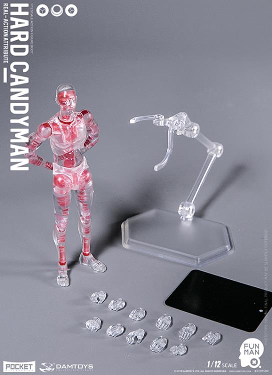 Damtoys 1/12 Pocket Elite Hard Candyman Scale Body Action Figure