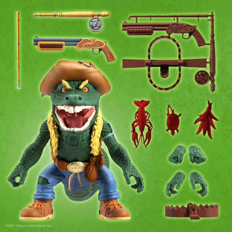 Super7 TMNT Teenage Mutant Ninja Turtles Ultimates Leatherhead Action Figure