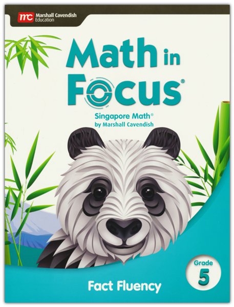 Math in Focus Singapore Math Fact Fluency Grade 5