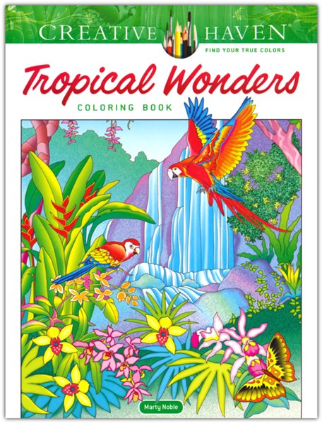 Tropical Wonders Coloring Book