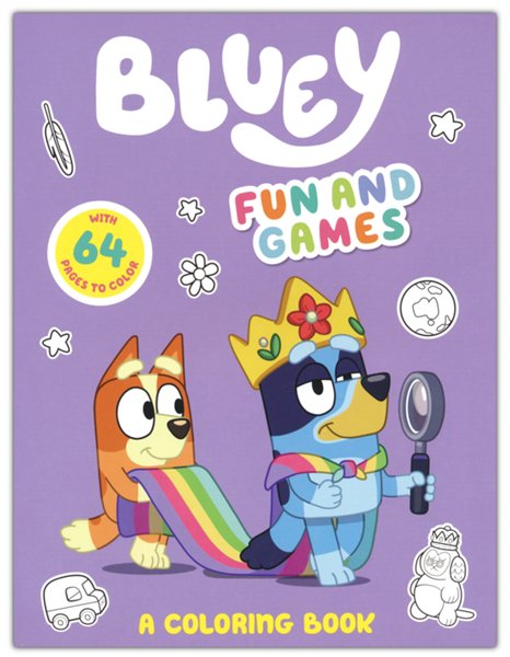 Fun and Games: A Coloring Book