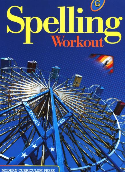 Spelling Workout 2001/2002 Level G Student Edition