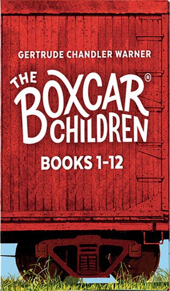 The Boxcar Children Mysteries, Volumes 1-12 – in Boxcar Bookcase