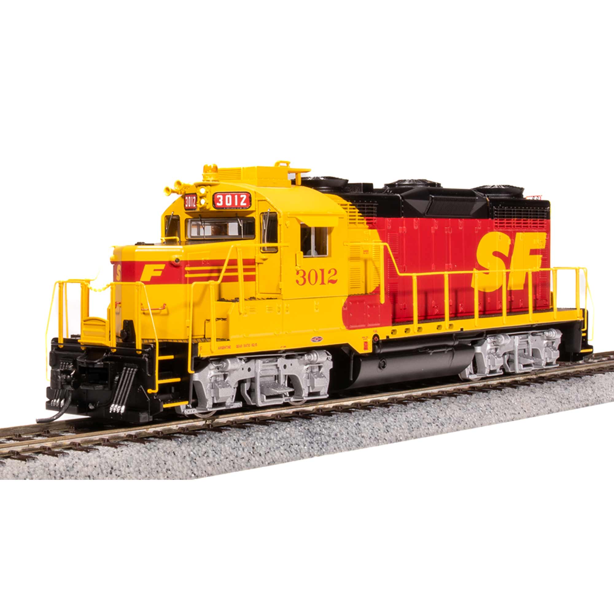 HO EMD GP20 Locomotive, Kodachrome, Paragon 4, ATSF 3012