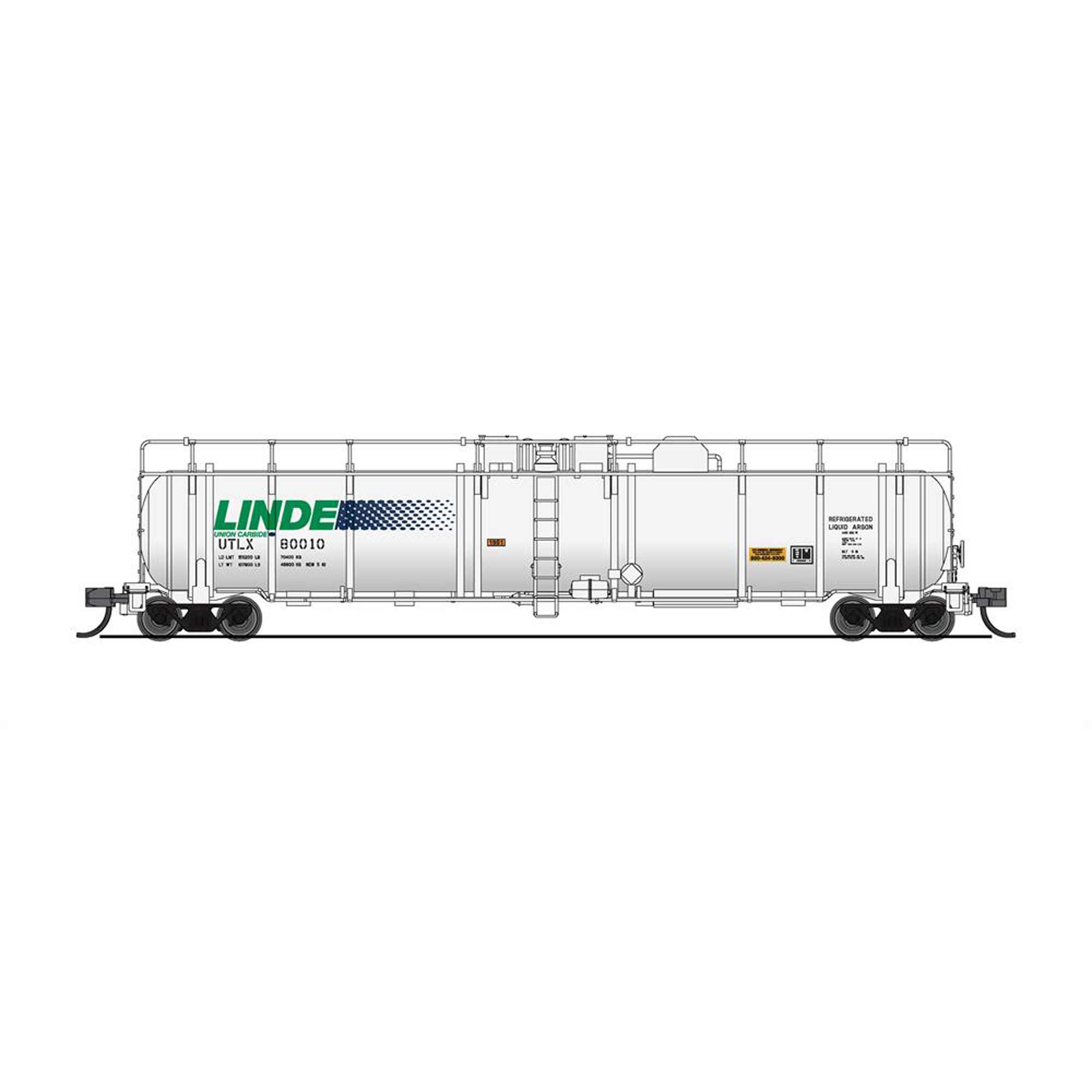 N Cryogenic Tank Car, Linde Type A