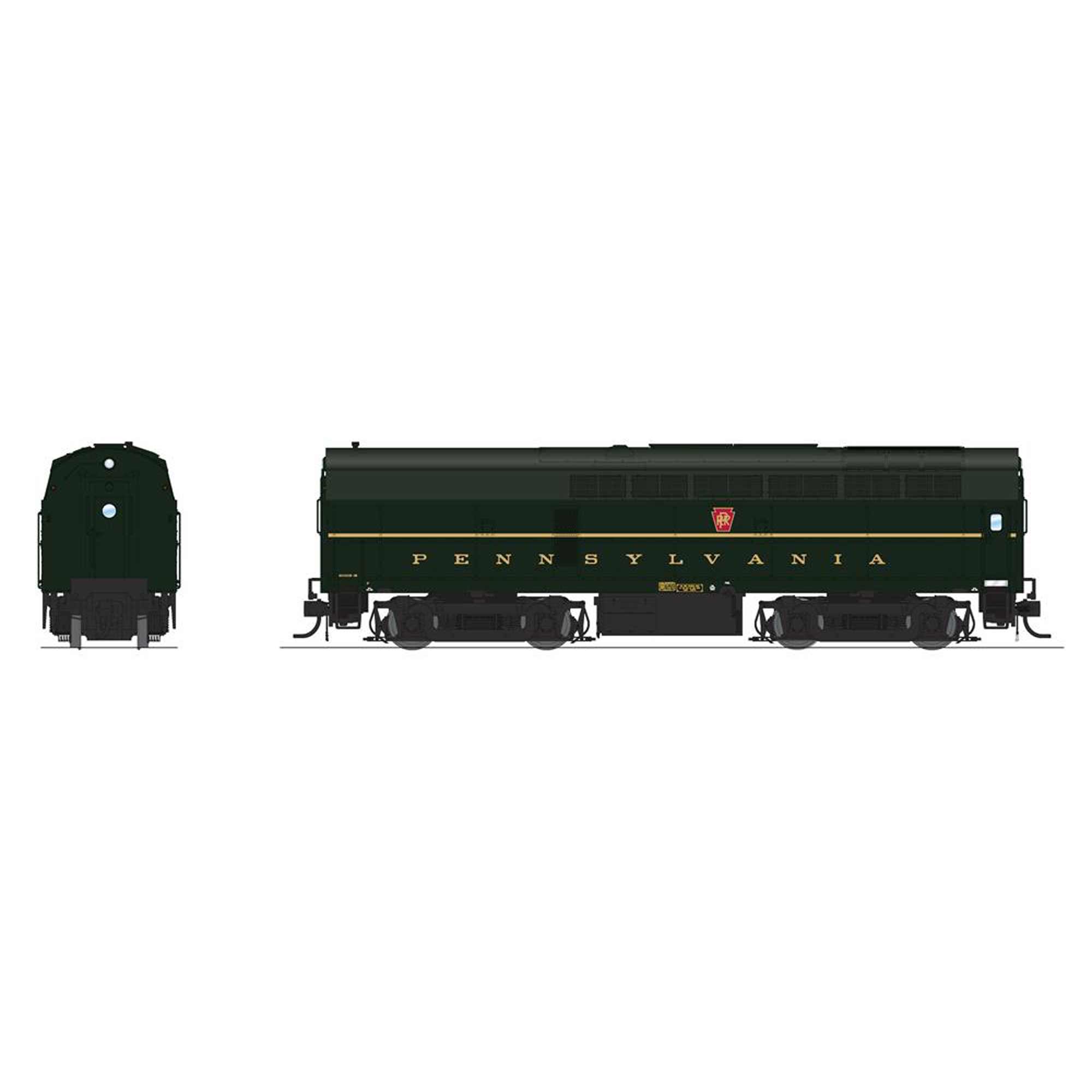 HO BF-16 Sharknose Locomotive B PRR 2006B 1 Stripe