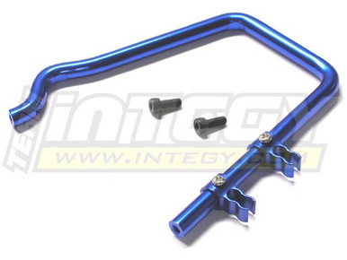 Integy Aluminum Roll Bar & Handle (Blue): Revo 2.5 & 3.3