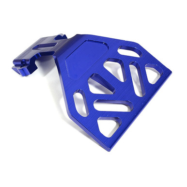 Integy Aluminum Front Skid Plate (Blue): Revo 3.3, E-Revo, Summit, Slayer Pro