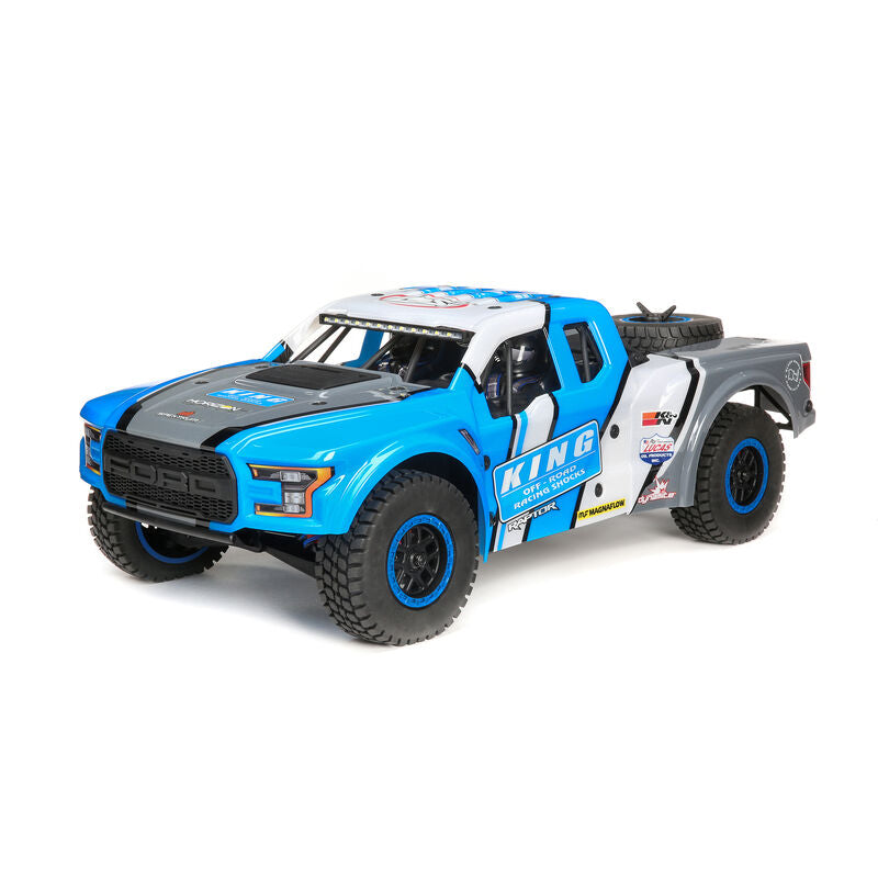 Losi Baja Rey Ford Raptor 1/10 RTR 4WD Brushless Desert Truck w/2.4GHz Radio, AVC & SRTMA