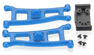 RPM Blue Front A-Arms w/Bulkhead for Associated SC10GT & GT2 Trucks