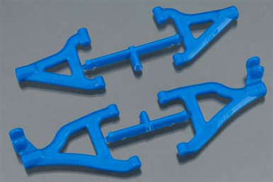 RPM Blue Front A-Arms for Traxxas 1/16 Slash 4×4 & Other 1/16