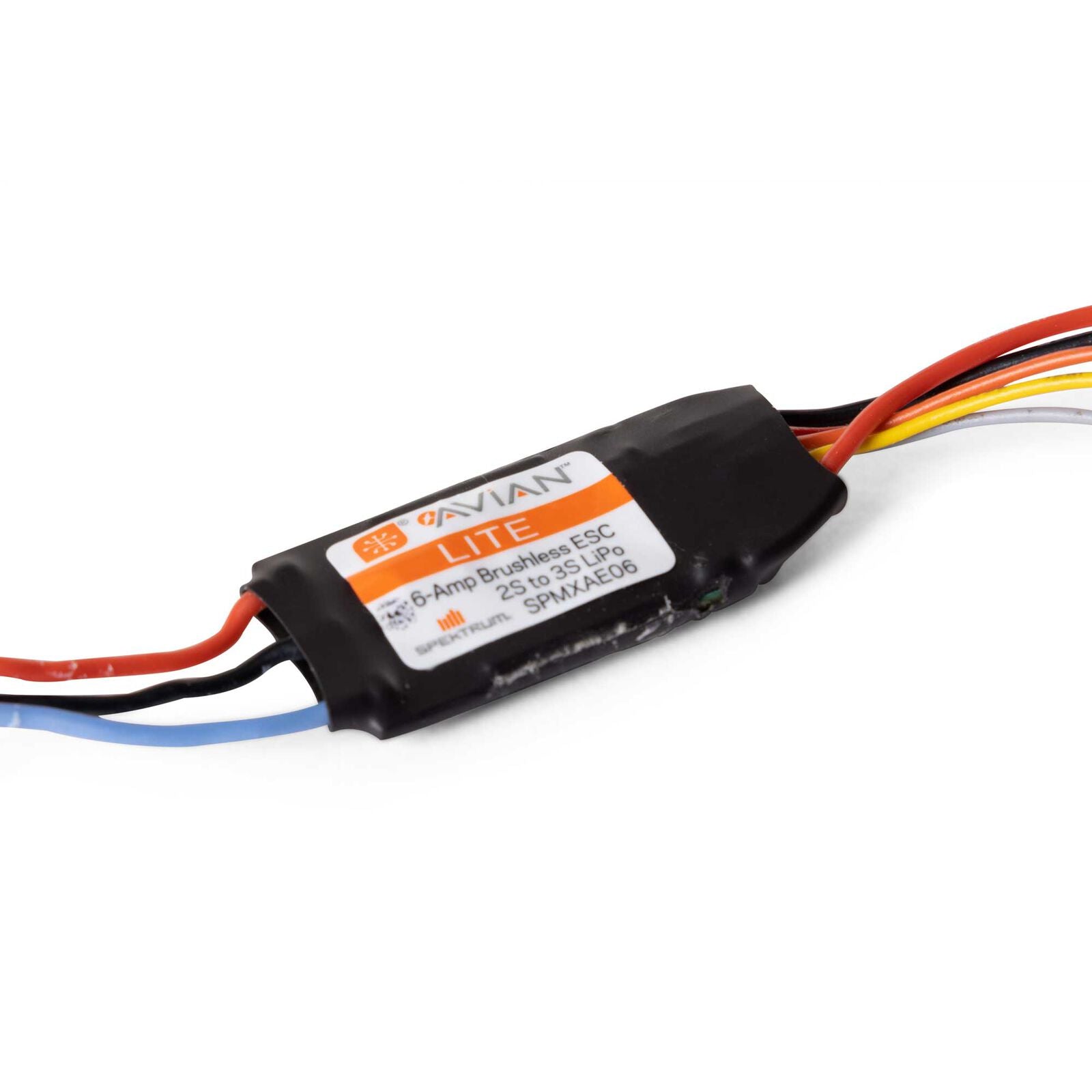 Avian 6-Amp Smart Lite BL ESC 2S-3S PH/UMX