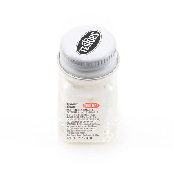 Testors White Enamel Paint (1/4oz)