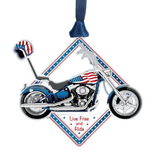 Live Free and Ride Ornament