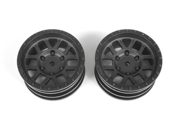 Axial AX31415 Black 1.9″ Method Mesh Wheel Set (2) SCX10 II