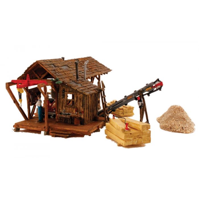 Woodland Scenics HO Built & Ready Buzz’s Sawmill