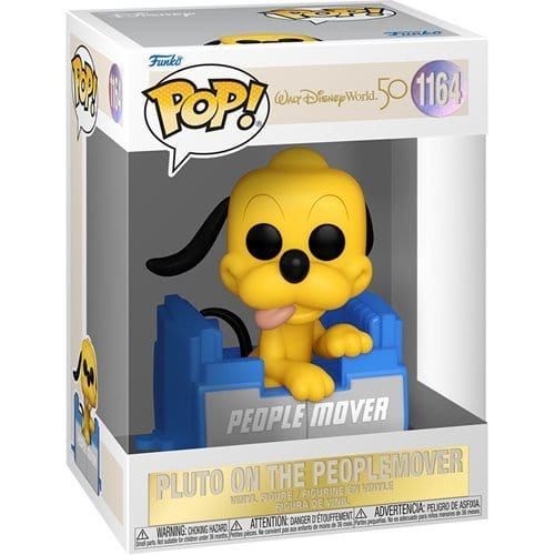 Funko Pop! 1164 – Walt Disney World 50th Anniversary Pluto Peoplemover vinyl figure