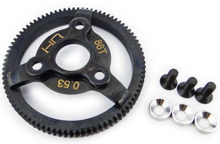 Hot Racing STE886 Steel 48P / 48Pitch 87T Spur Gear Traxxas Bandit Rustler Slash