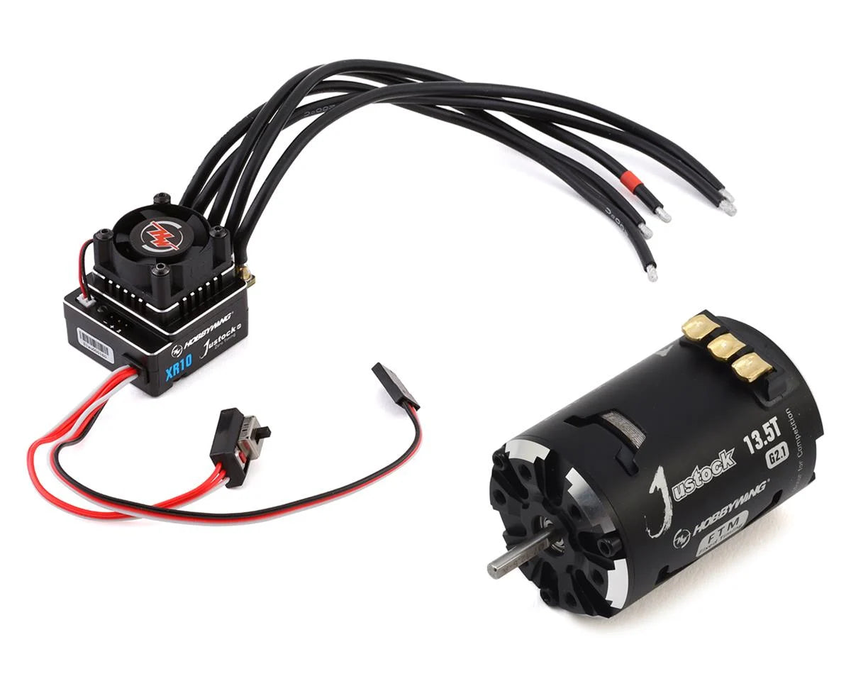 (13.5T) Hobbywing XR10 Justock G3 Sensored Brushless ESC/SD G2.1 Motor Combo