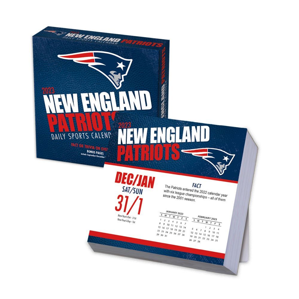 2023 New England Patriots Page A Day …