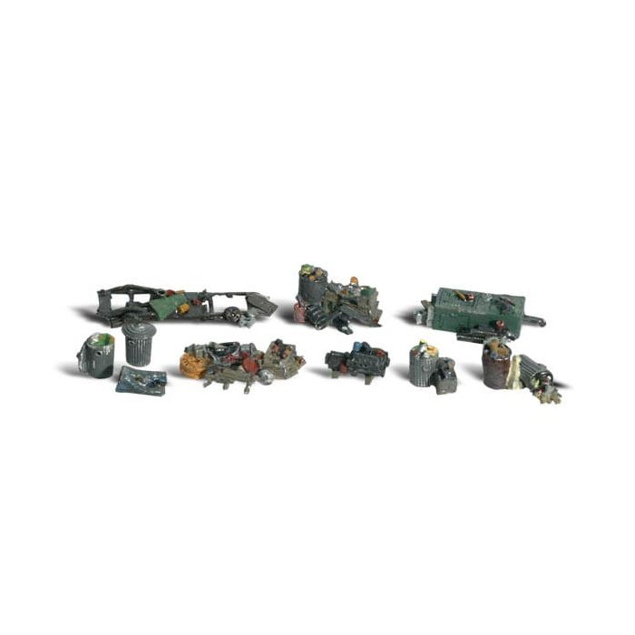 Woodland Scenics HO Scale Assorted Junk