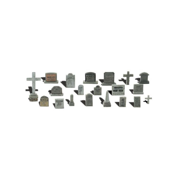 Woodland Scenics O Scale Tombstones Set