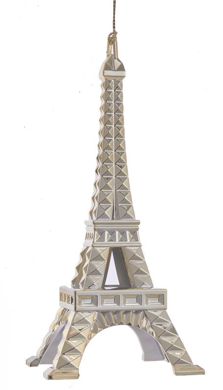 Eiffel Tower Ornament – Gold