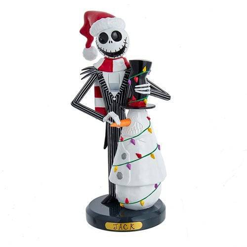 Kurt Adler – Nightmare Before Christmas Jack Skellington Snowman 11-Inch Nutcracker