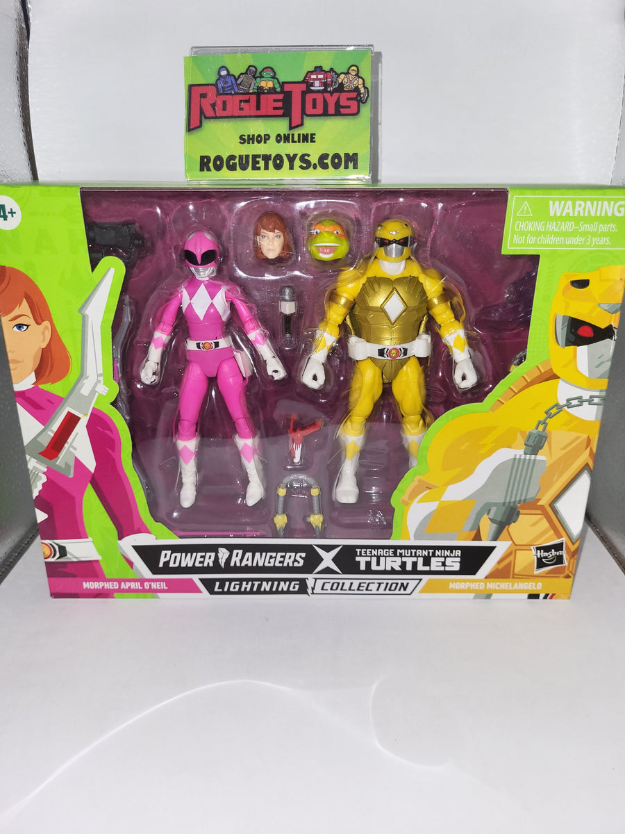 Hasbro MMPR x TMNT- April O’Neil / Michelangelo