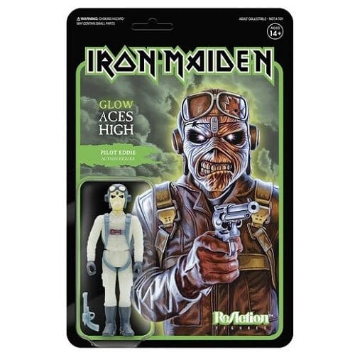 Super7 Iron Maiden Reaction Figure (Glow) (AE Exclusive) – Select Figure(s)