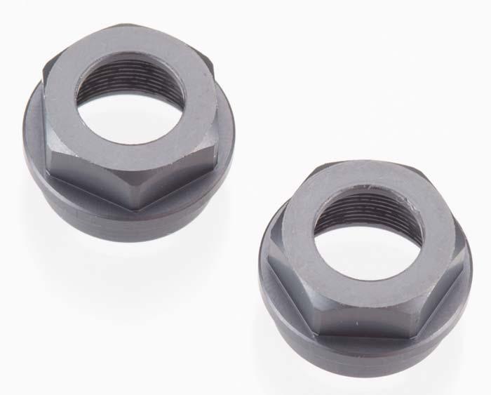 Tekno RC TKR6015 Aluminum Shock Cartridge Cap Set (Gun Metal) (2) SCT410