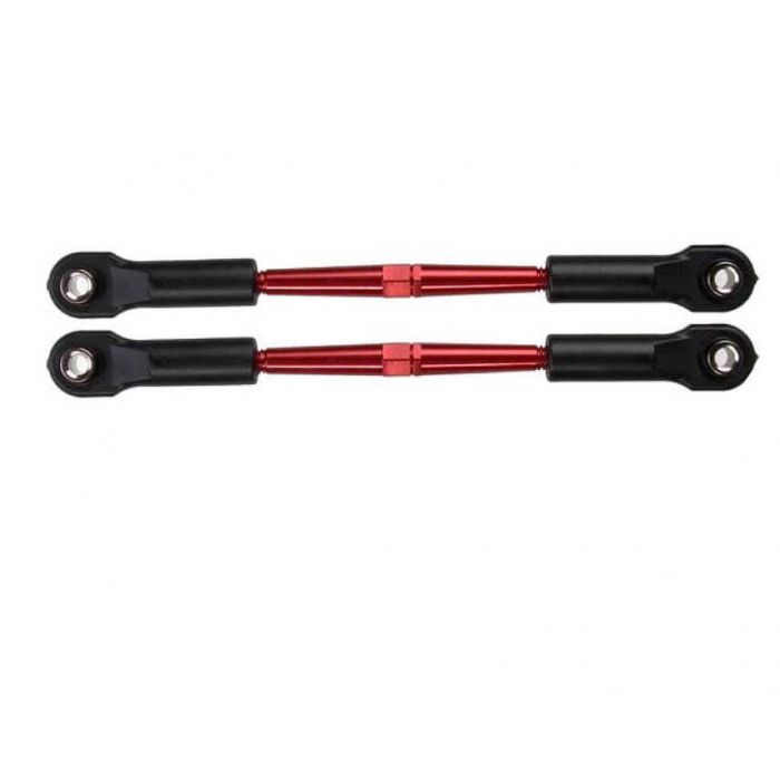 Traxxas Red Aluminum Toe Link Turnbuckles