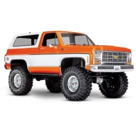 Traxxas TRX-4 1/10 Trail Crawler Truck w/’79 Chevrolet K5 Blazer Orange – RTR (Without Battery & Charger)