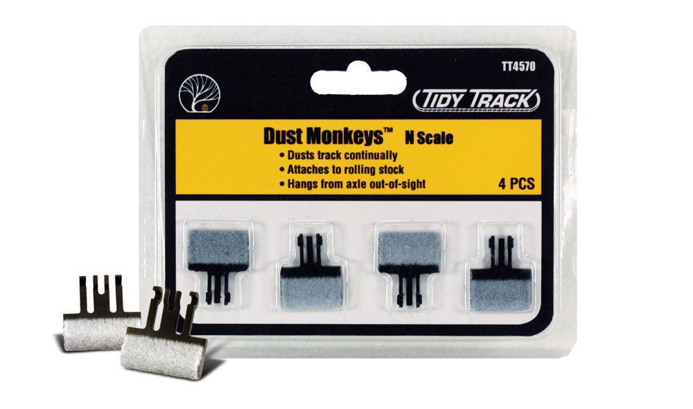 Woodland Scenics TT4570 N Tidy Track Dust Monkeys