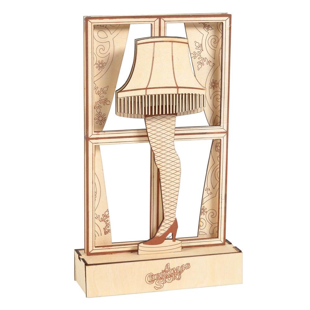 Lighted Leg Lamp Centerpiece