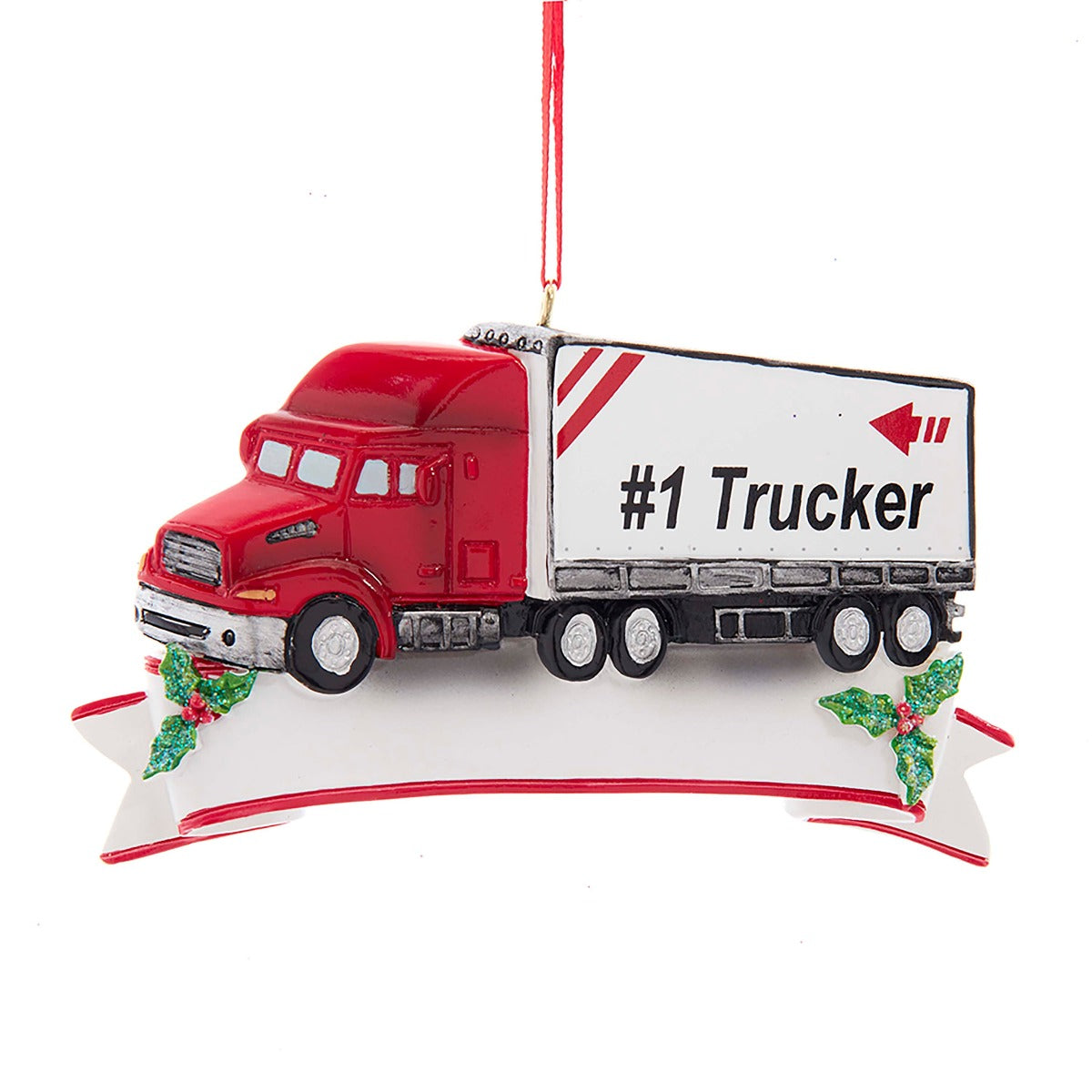 Big Rig – #1 Trucker Ornament