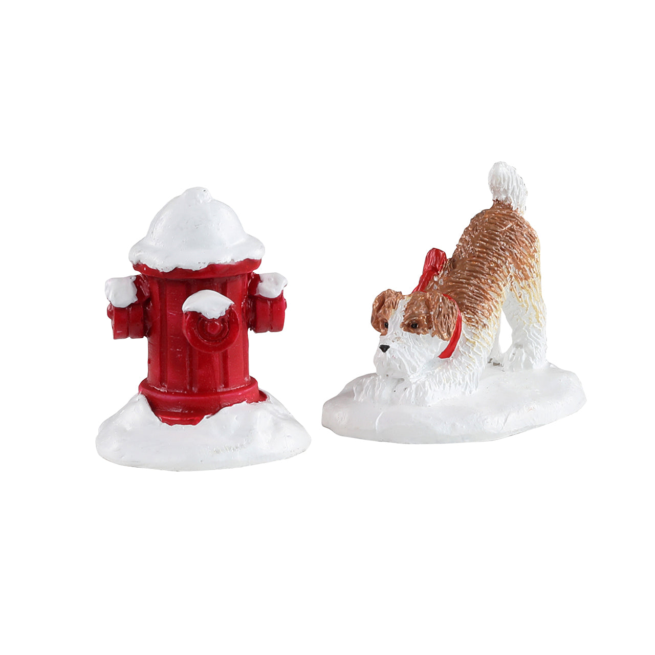 Snowy Fire Hydrant – 2 Piece Set