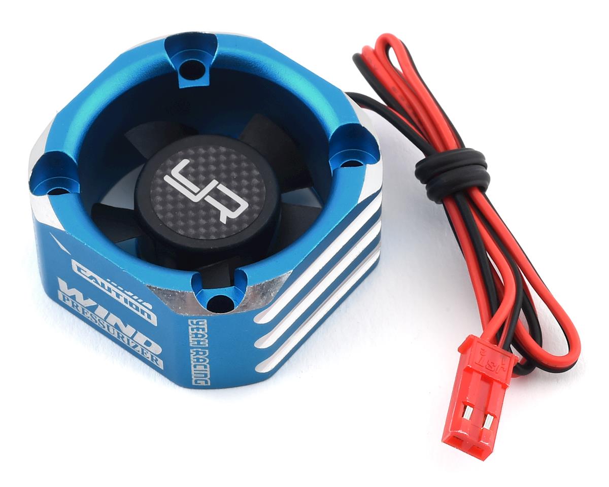 Yeah Racing 30×30 Aluminum Case Booster Fan (Blue)