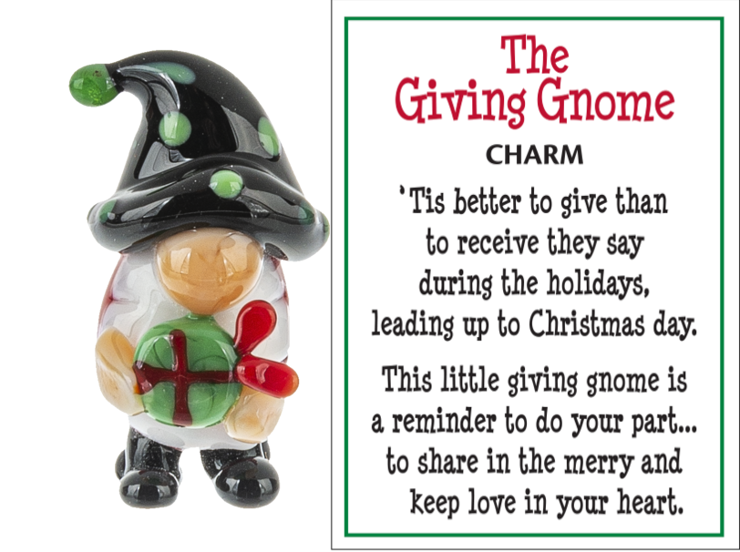 The Giving Gnome Charm